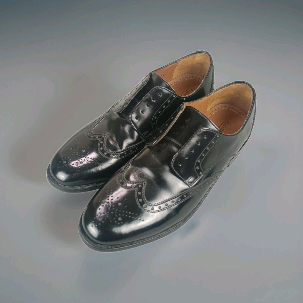 Florsheim Brookside Wingtip Oxford Men's 10.5 Genuine Leather Sleek Dress Shoe